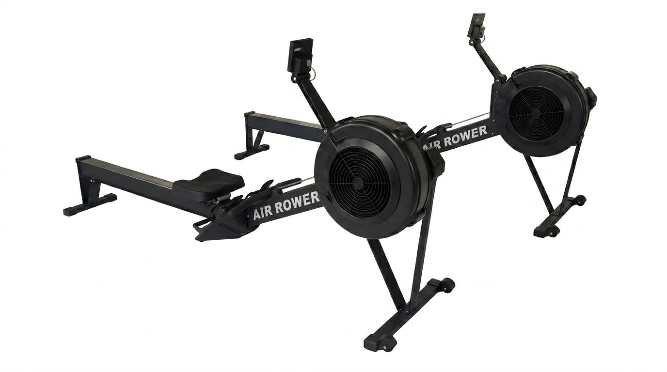 Indoor Rower negro para entrenamiento cardiovascular